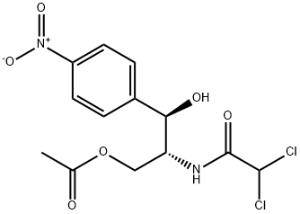 chloramphenicol 3-acetate Struktur