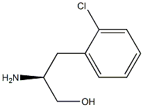 (S)-b-AMino-2-chlorobenzenepropanol Struktur