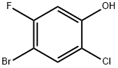 4-BroMo-2-chloro-5-fluoro-phenol Struktur