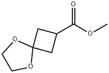 Methyl 5,8-dioxa-spiro[3.4]octane-2-carboxylate Struktur