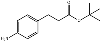 TERT-BUTYL 3-(4-AMINOPHENYL)PROPANOATE Struktur