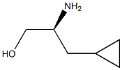 (2S)-2-AMino-3-cyclopropylpropan-1-ol Struktur