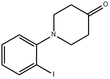 1-(2-iodophenyl)piperidin-4-one Struktur