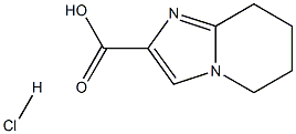 5,6,7,8-TetrahydroiMidazo[1,2-a]pyridine-2-carboxylic acid hydrochloride Struktur