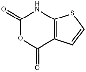 1H-thieno[2,3-d][1,3]oxazine-2,4-dione Struktur