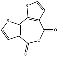 dithieno[3,2-c:2',3'-e]oxepine-4,6-dione Struktur