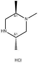 (2R,5S)-1,2,5-トリメチルピペラジン塩酸塩 化學(xué)構(gòu)造式