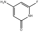 2(1H)-Pyridinone,4-amino-6-fluoro-(9CI) Struktur