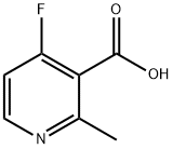 4-Fluoro-2-Methyl-nicotinic acid Struktur