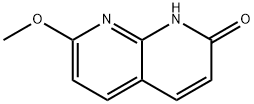 7-Methoxy-1,8-naphthyridin-2(1H)-one Struktur