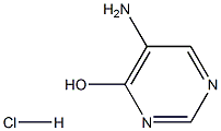 5-AMino-4-hydroxypyriMidine hydrochloride Struktur