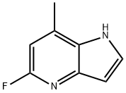 5-Fluoro-7-Methyl-4-azaindole Struktur