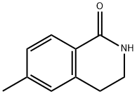 6-Methyl-3,4-dihydroisoquinolin-1(2H)-one Struktur