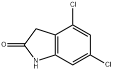 4,6-Dichloro-2-oxyindole Struktur