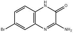 3-amino-6-bromoquinoxalin-2-ol Struktur