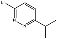 Pyridazine, 3-broMo-6isopropyl Struktur