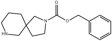 Benzyl 2,7-diazaspiro[4.5]decane-2-carboxylate Struktur