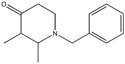 1-Benzyl-2,3-diMethylpiperidin-4-one Struktur