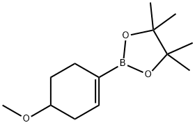 4-Methoxycyclohexene-1-boronic Acid Pinacol Ester Struktur