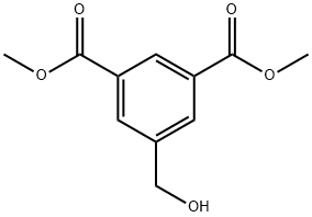 1,3-Benzenedicarboxylic acid, 5-(hydroxyMethyl)-, 1,3-diMethyl ester Struktur