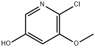 3-Pyridinol, 6-chloro-5-Methoxy- Struktur