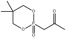 1-(5,5-DiMethyl-2-oxido-1,3,2-dioxaphosphinan-2-yl)propan-2-one Struktur