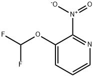 3-(DifluoroMethoxy)-2-Nitropyridine Struktur