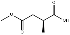 (S)-4-Methoxy-2-Methyl-4-oxobutanoic Acid Struktur