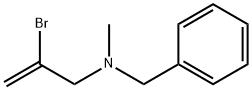 2-Bromo-3-(N-benzylmethylamino)prop-1-ene Struktur