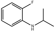 N-Isopropyl-2-fluoroaniline Struktur