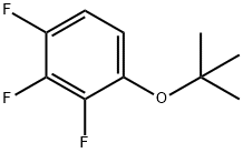 2,3,4-Trifluorophenyl-tert-butyl-ether Struktur