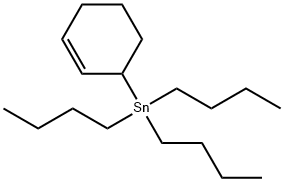 Tributyl(2-cyclohexenyl)stannane Struktur