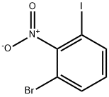 1-broMo-3-iodo-2-nitrobenzene Struktur