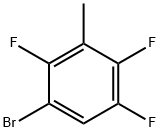 1-BroMo-2,4,5-trifluoro-3-Methylbenzene Struktur