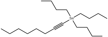 1-Octynyltributylstannane Struktur
