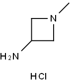 1-Methylazetidin-3-aMine 2HCl Struktur