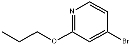 4-broMo-2-propoxypyridine Struktur