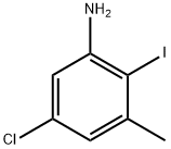 5-Chloro-2-iodo-3-Methylaniline Struktur