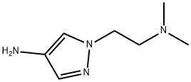 1-[2-(dimethylamino)ethyl]-1H-pyrazol-4-amine Struktur