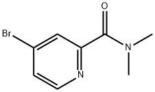 4-broMo-N,N-diMethylpicolinaMide Struktur