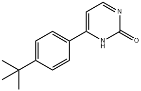 2-Hydroxy-4-(4-tert-butylphenyl)pyriMidine Struktur