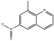 8-methyl-6-nitroquinoline Struktur