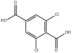 2,6-Dichloroterephthalic acid Struktur