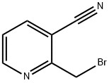 2-(BroMoMethyl)nicotinonitrile Struktur