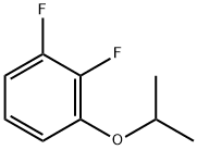 1,2-Difluoro-3-isopropoxybenzene Struktur