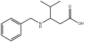 3-(benzylaMino)-4-Methylpentanoic acid Struktur