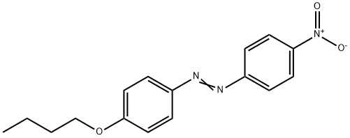 4-Butoxy-4'-nitroazobenzen Struktur