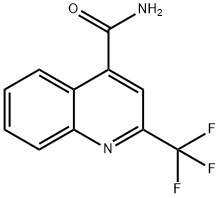 4-Quinolinecarboxamide, 2-(trifluoromethyl)- Struktur