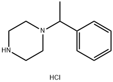 1-(1-Phenylethyl)piperazine dihydrochloride Struktur