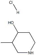 3-Methyl-piperidin-4-ol hydrochloride Struktur